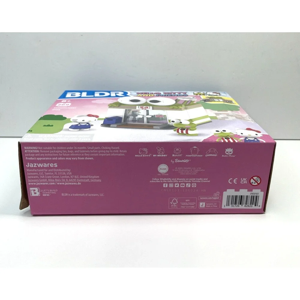 BLDR 0103 Hello Kitty and Friends Keroppi Mart Building Set